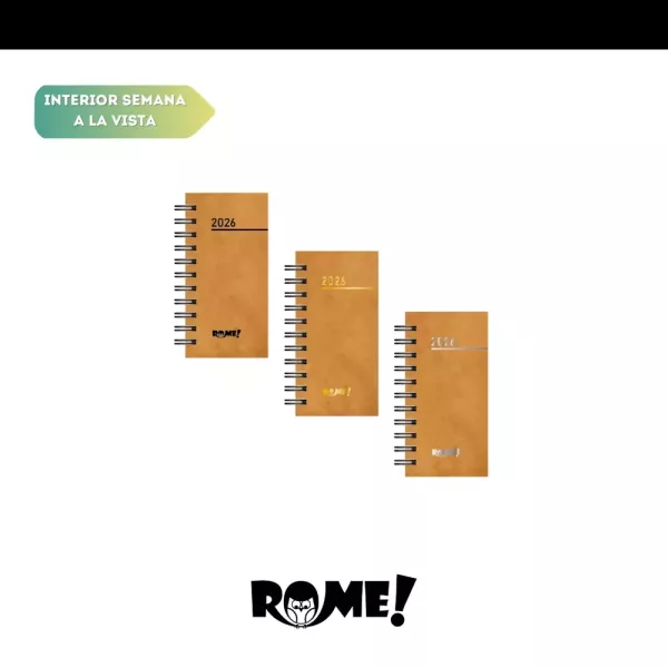 AGENDA RO - POCKET - SEMANA A LA VISTA