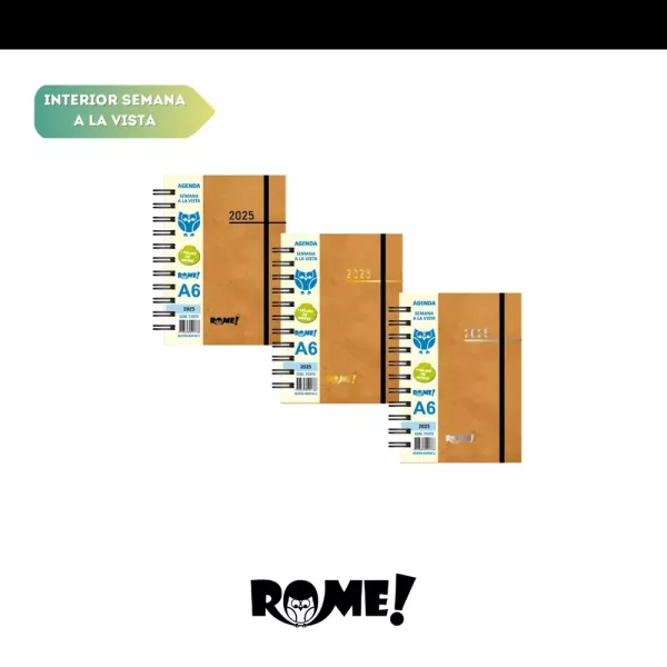 AGENDA RO - A6 - SEMANA A LA VISTA - 2025