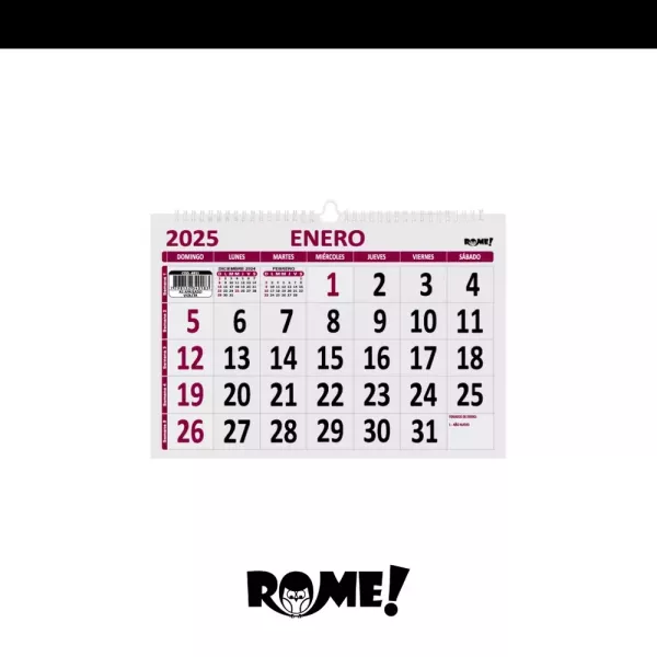 CALENDARIO RO - A5 - APAISADO - VIOLETA