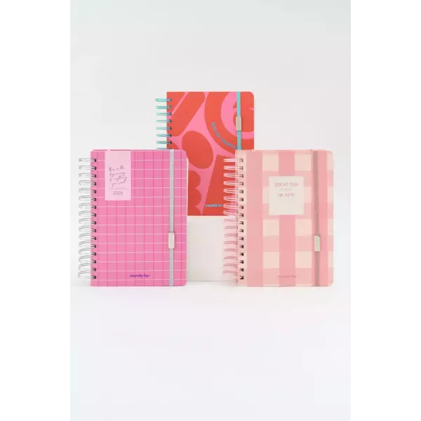 Agenda 2026 Fw A5 Diaria - Pink