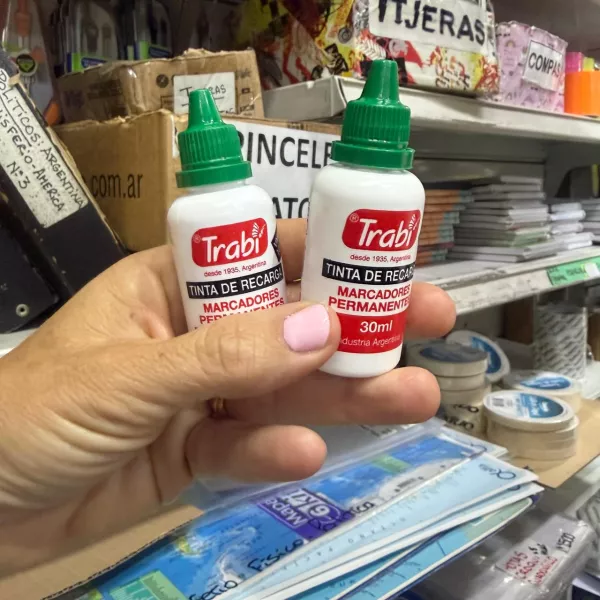 Tinta marcador permanente Verde