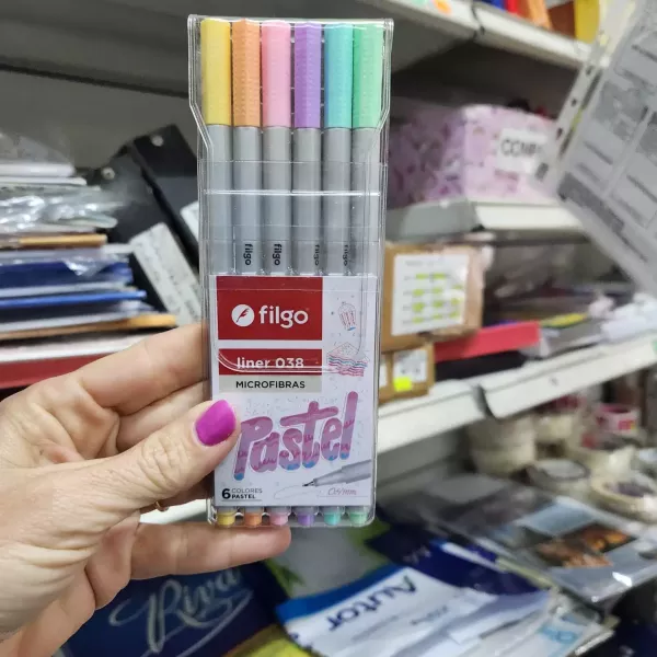 Microfibras Filgo Liner pastel