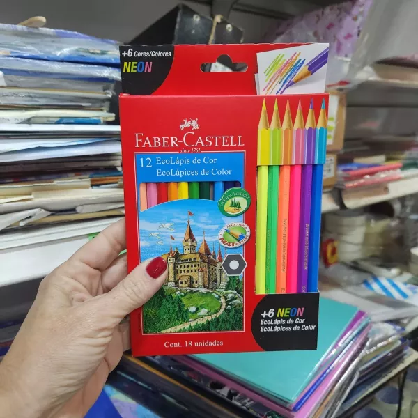 Lápices de colores Faber Castell Especiales x18