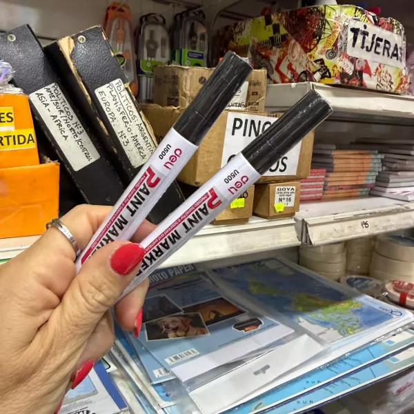 Marcador Deli Blanco