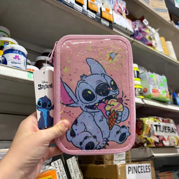 Cartuchera Mooving Textil 1 Piso Stitch 2026