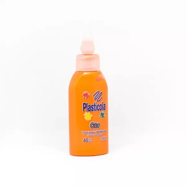 Plasticola Color 40g Naranja