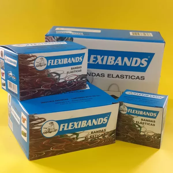 Bandas elásticas caja x1000 grs