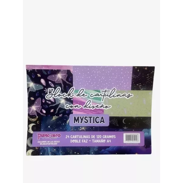 Block de Hojas Punto cero A4 - Mystica