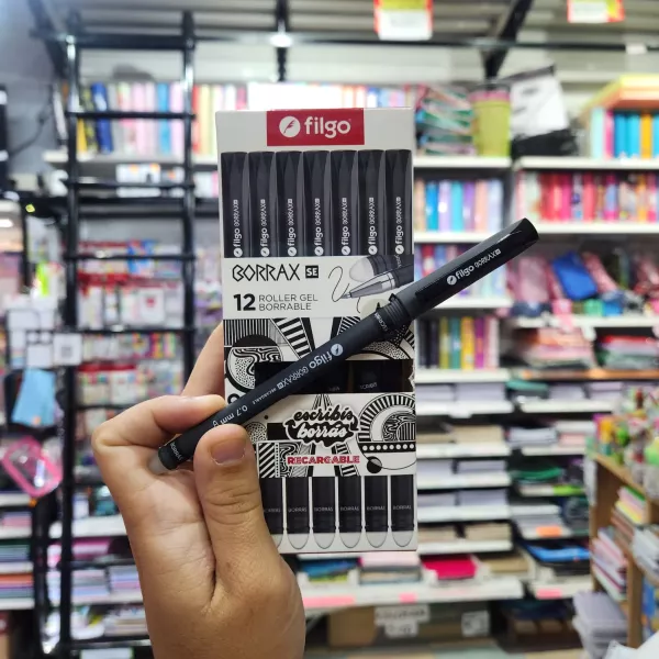 Roller Borrable Filgo Borrax Recargable