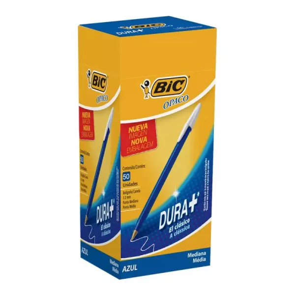 Caja bolígrafos Bic Opaco x50