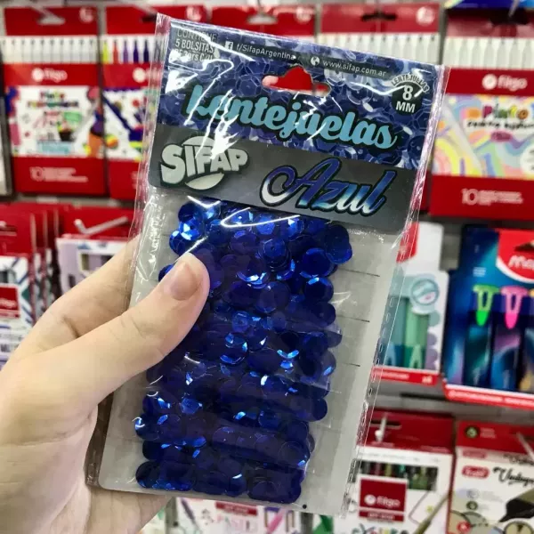 Lentejuelas Sifap Azul