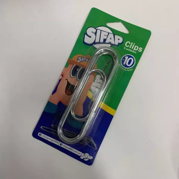 Clips metálicos Nº10 Sifap