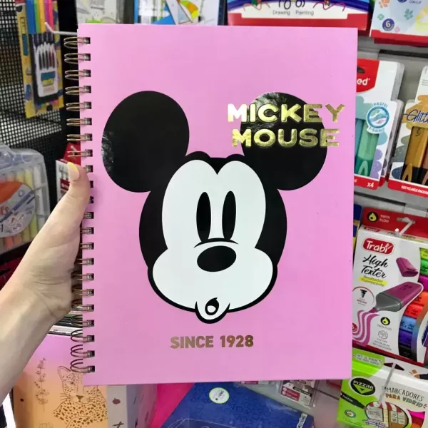 Cuaderno Universitario Mooving Mickey Mouse x120 hojas