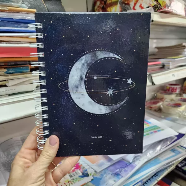 Cuaderno A5 Punto Cero LUNA x80 hojas