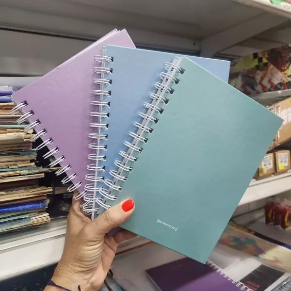 Cuaderno A5 Be Positive Metalizados