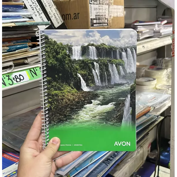 Cuaderno A5 Avon x46 hojas