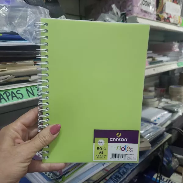 Cuaderno A5 liso