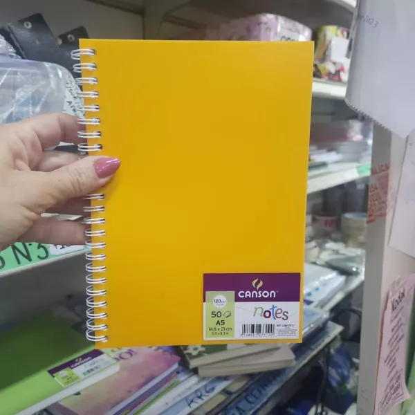 Cuaderno A5 liso