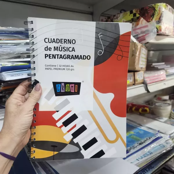 Cuaderno de música