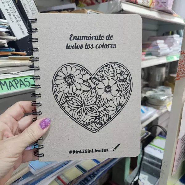 Cuaderno A5 liso Nat