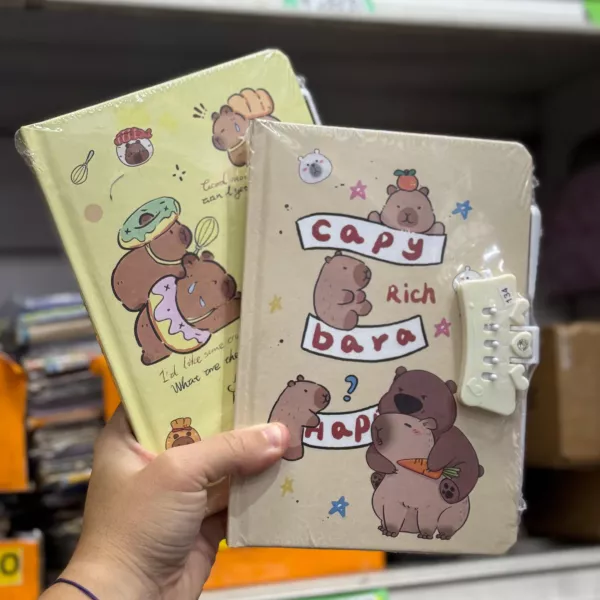 Cuaderno Capibara A5 con código