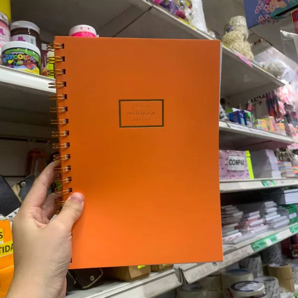 Cuaderno Decorline con espiral 18x25