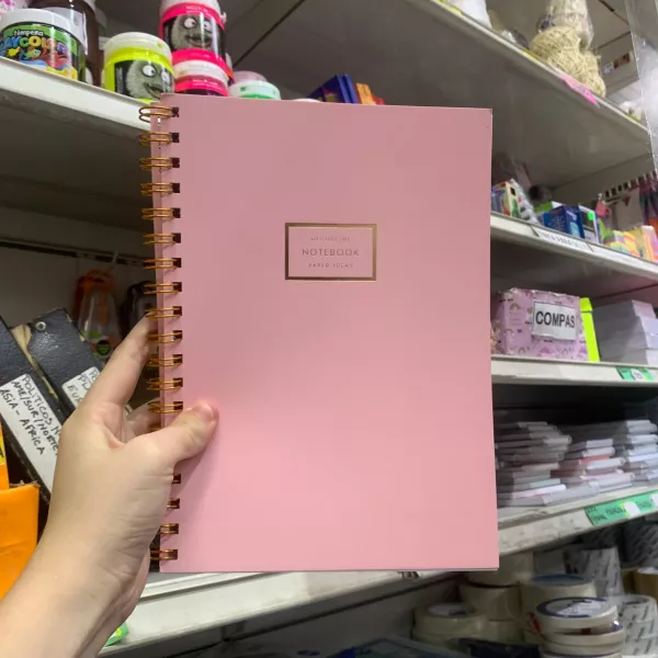 Cuaderno Decorline con espiral 18x25