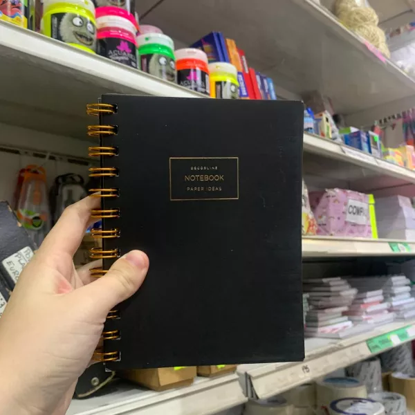 Cuaderno Decorline con espiral 13x17