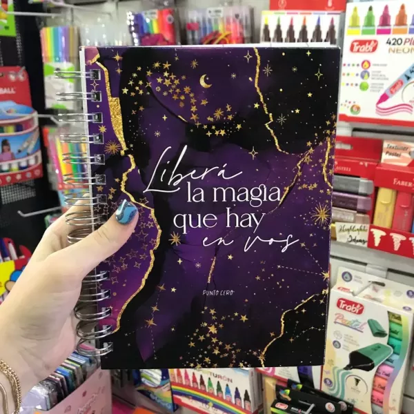 Cuaderno A5 Punto Cero Liberá x80 hojas