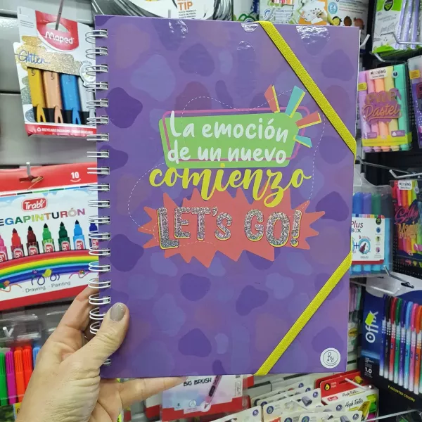 Cuaderno Universitario (Casi A4) RY Big Emoción x100 hojas