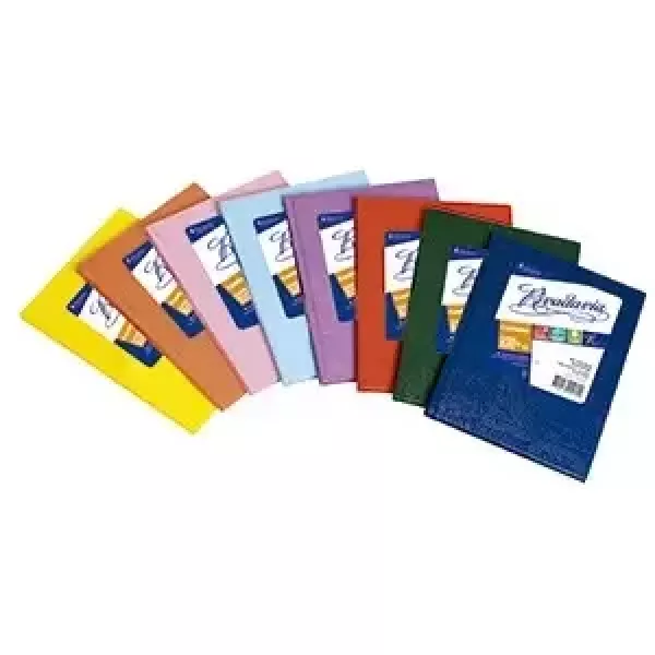 Cuaderno Escolar Rivadavia Tapa dura x50 hojas Amarillo