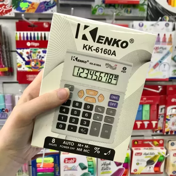 Calculadora Kenko KK-6160A 8 dígitos