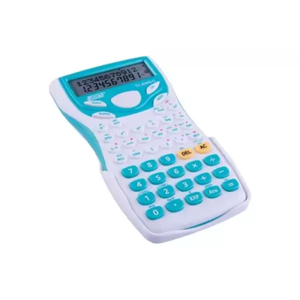 Calculadora Ecal tc82 ms visor 2 líneas científica 240 funciones color