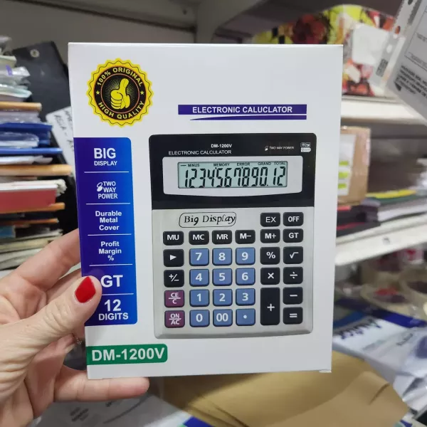 Calculadora de escritorio 12 dígitos