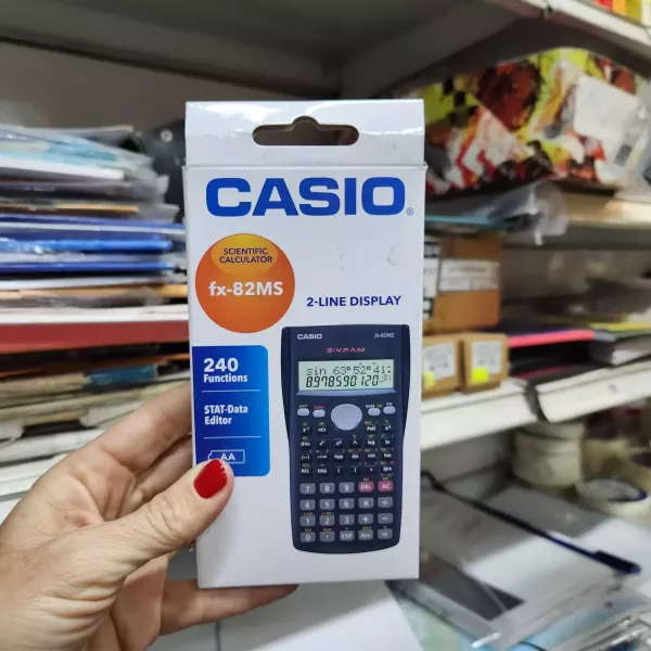 Calculadora científica Casio Negra