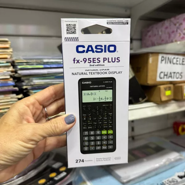 Calculadora científica Casio Negra