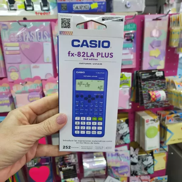 Calculadora científica Casio Azúl