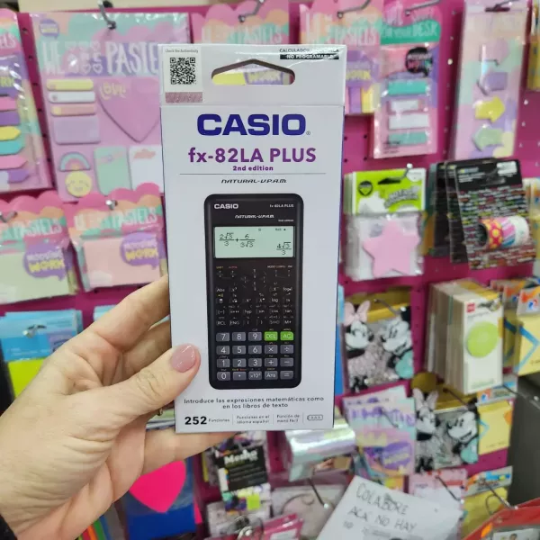 Calculadora científica Casio Negra