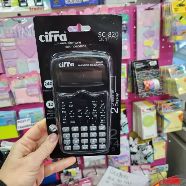 Calculadora científica Cifra Negra