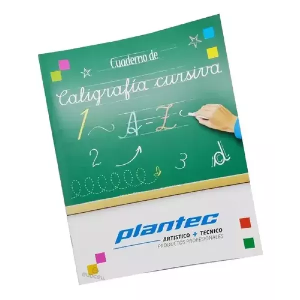 Cuaderno de caligrafía cursiva Plantec