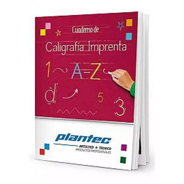 Cuaderno de caligrafía Imprenta Plantec