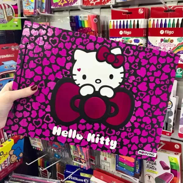 Carpeta dos tapas N°5 Mooving Hello Kitty