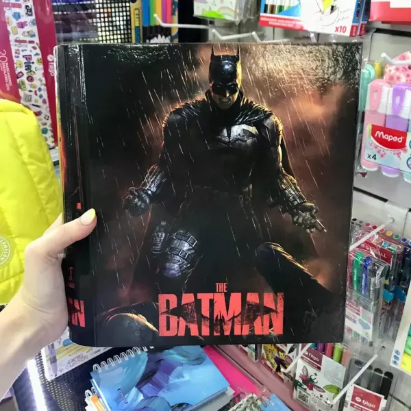 Carpeta Escolar N°3 aro de 40 Batman