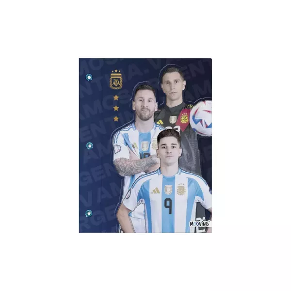 Carpeta Nro 3 dos tapas Mooving Argentina 2026