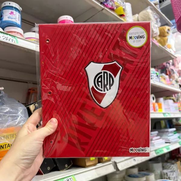 Carpeta Nro 3 dos tapas Mooving River 2026