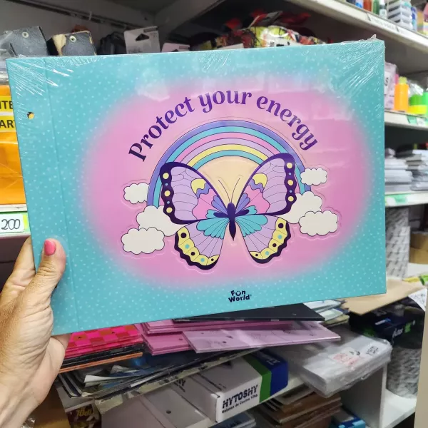 Carpeta 2 tapas Nro 5 FW Colorful