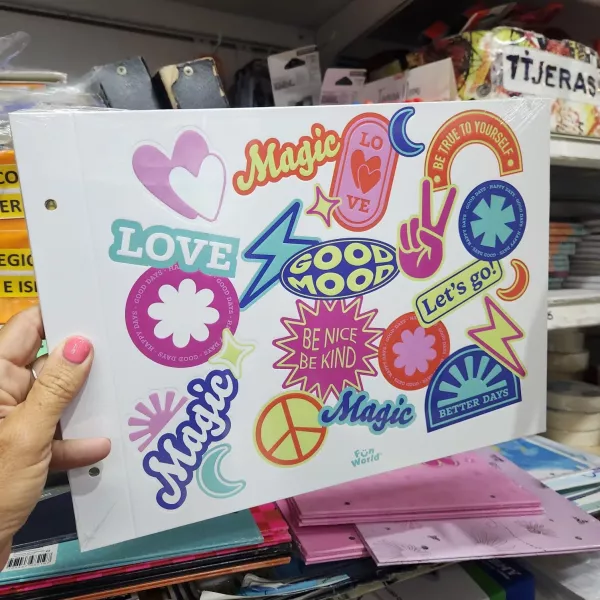 Carpeta 2 tapas Nro 5 FW Shine