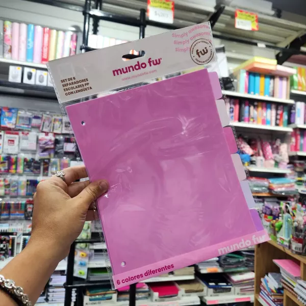 Separador FW N3 con lengüeta Tonos Azules