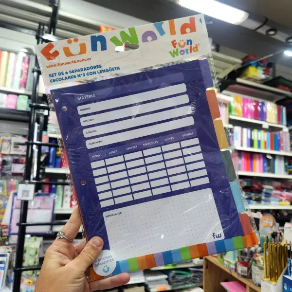 Separador FW N3 con lengüeta Clásico