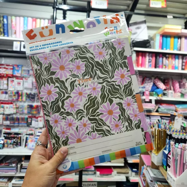 Separador FW N3 con lengüeta Bloom